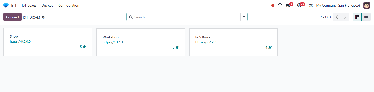 Odoo IoT