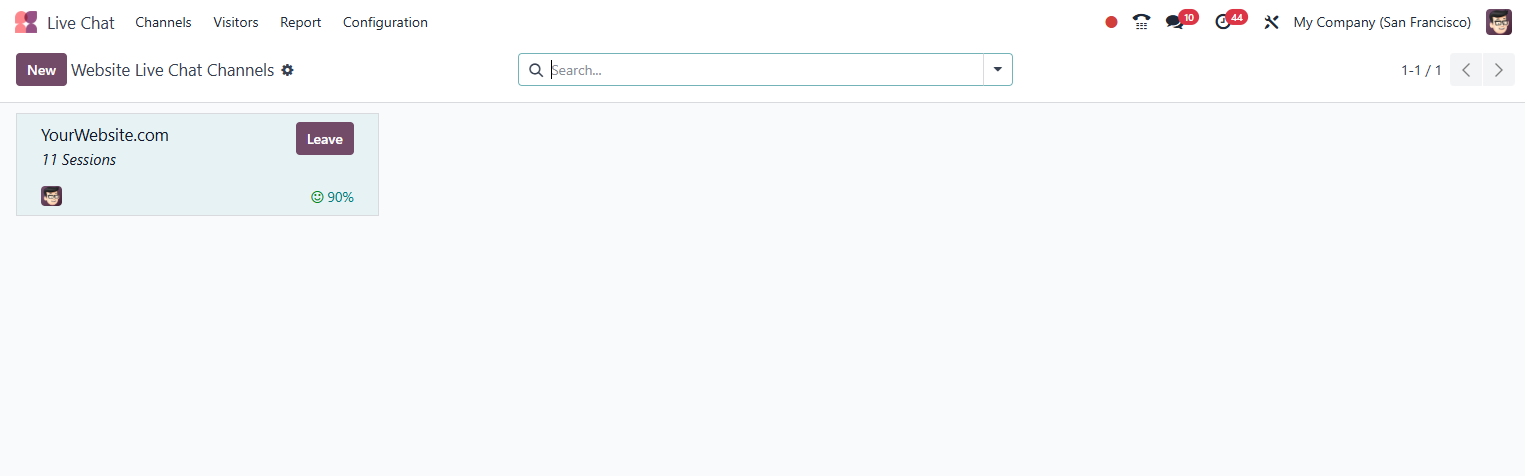Odoo Live Chat
